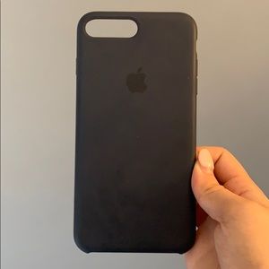 Apple iPhone 7+/8+ navy silicone case